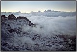 We made it. Sunrise on top of Mt. Kenya! 16,000 feet!!! (Oy, my head!)