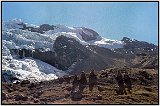 Hiking near Mount Ausangate