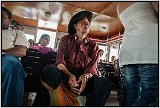 On the ferry leaving Ometepe.