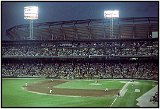 1990 Comisky Park's final season That's the new U.S. Cellular Field going up in the background.